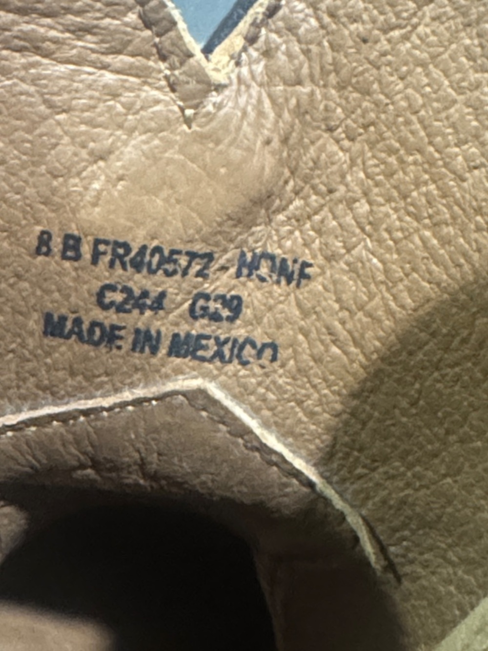 Frye Billy Short Marigold Floral Embossed Leather Western Ankle Boots 8 - Picture 7 of 8